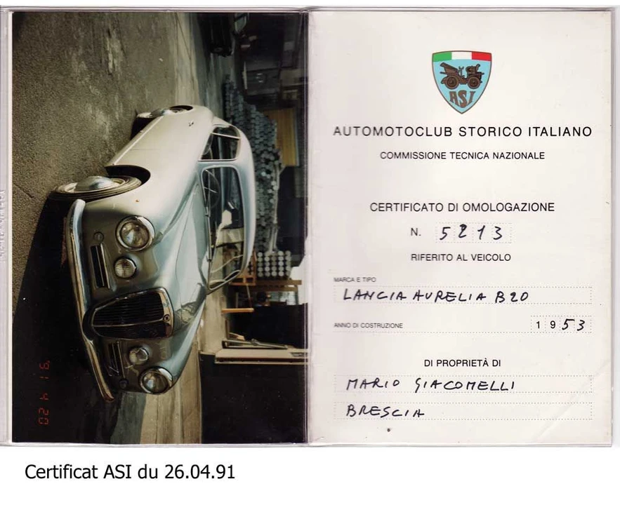 1954 Lancia Aurelia - Image 7 of 24