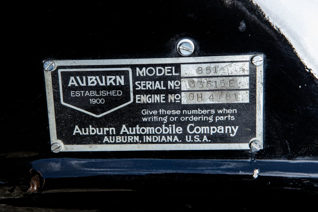 1935 Auburn Speedster - Image 31 of 31