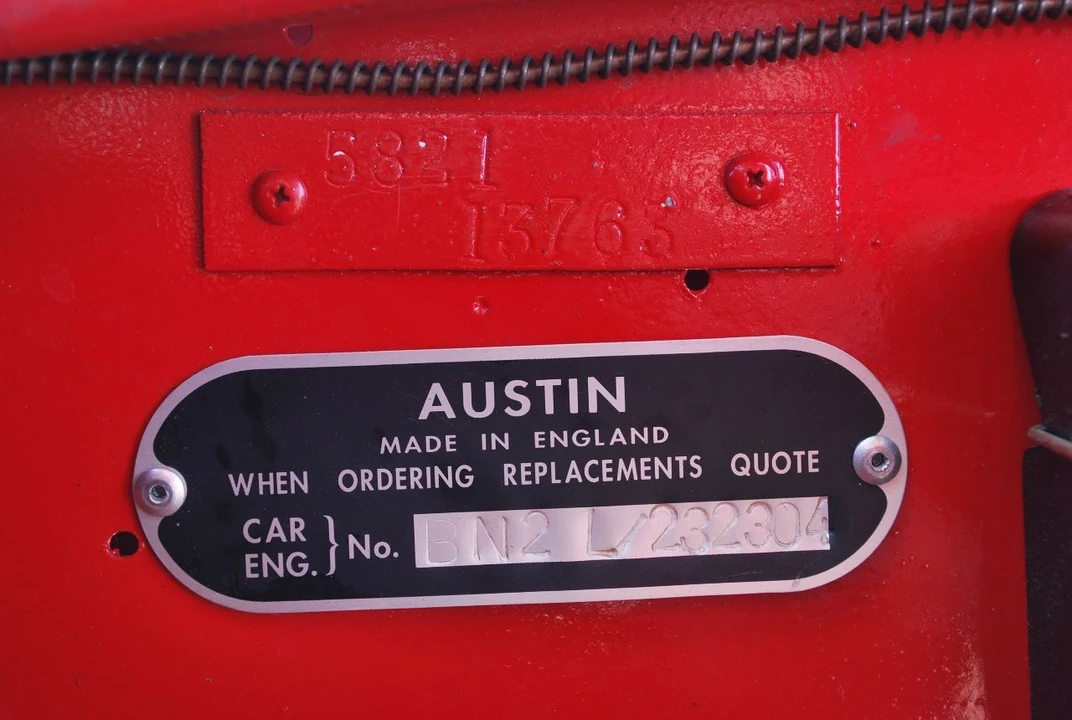 1956 Austin-Healey 100 - Image 4 of 9
