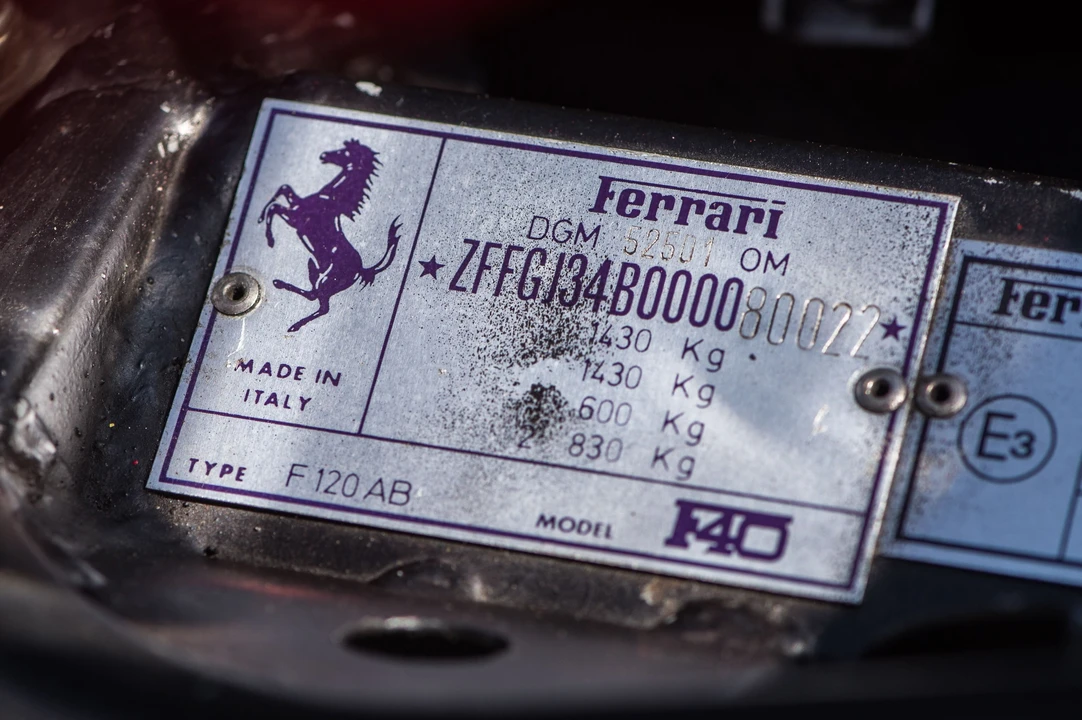 1989 Ferrari F40 - Image 23 of 31