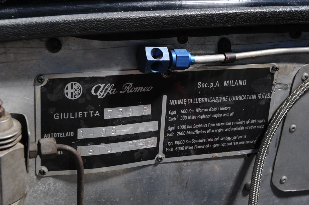 1957 Alfa Romeo Giulietta - Image 18 of 20