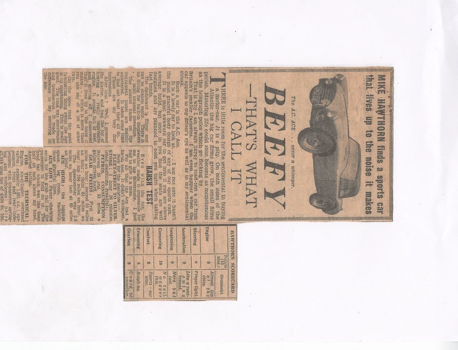 1954 AC Ace & Aceca - Image 3 of 31