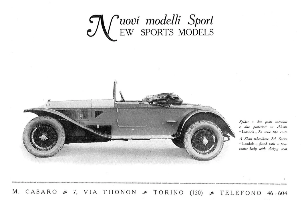 1927 Lancia - Image 2 of 8