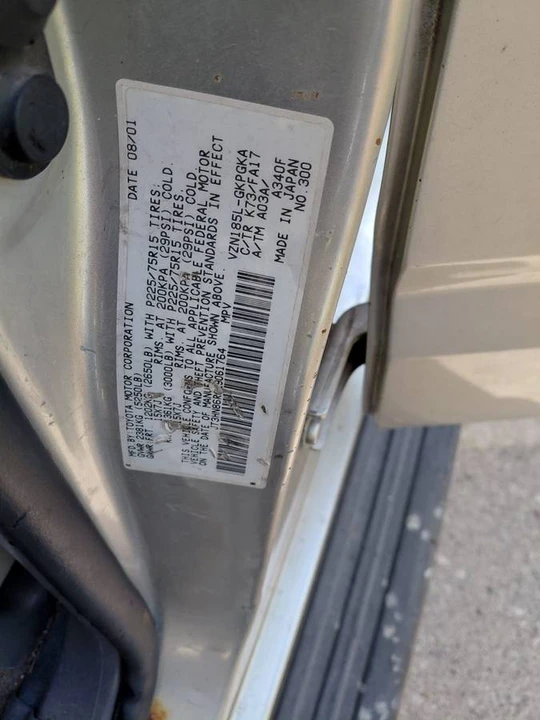 2002 Toyota 4Runner 3rd Gen - Image 3 of 7