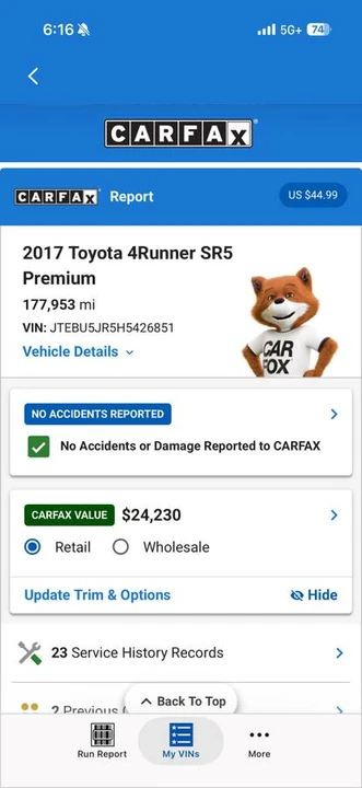 2017 Toyota 4Runner 5th Gen - Image 3 of 15