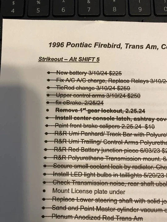 1996 Pontiac Firebird 4th Gen - Image 17 of 19
