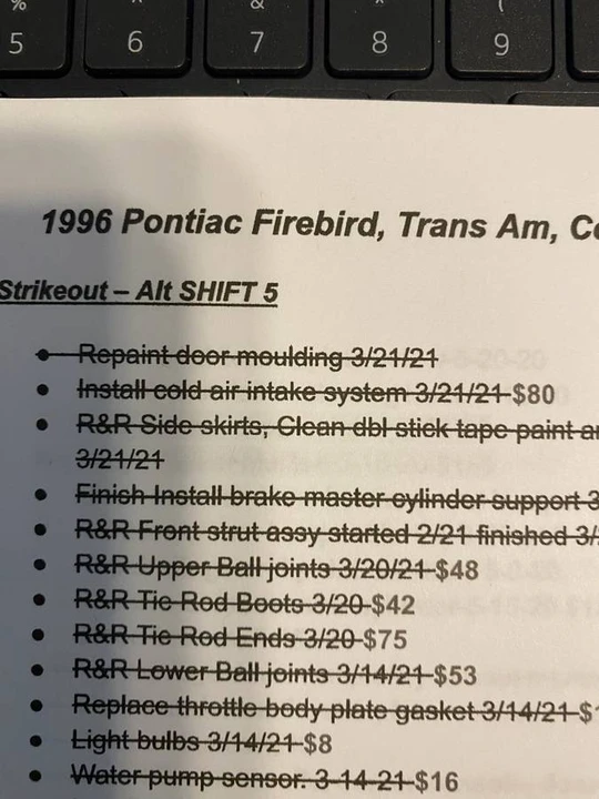 1996 Pontiac Firebird 4th Gen - Image 16 of 19