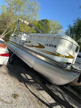 2007 Bentley Tritoon with 115 Mercury Outboard