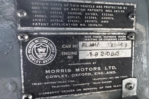 1955 Morris Minor - Image 10 of 10