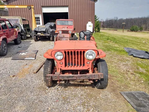 Willys CJ2A Jeep Project Lot