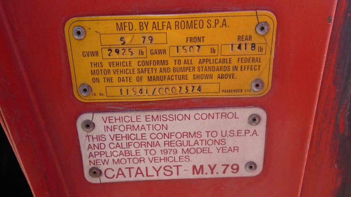 1977 Alfa Romeo Series 2 - Image 7 of 12