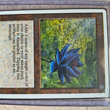 Lotus Unlimited Black Lotus MTG Card