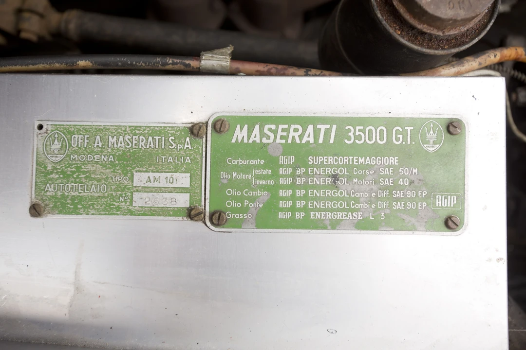 1963 Maserati 3500 GT - Image 10 of 30