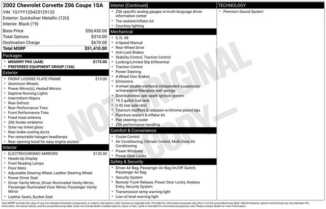 2002 Chevrolet Corvette C5 Z06 - Image 10 of 15