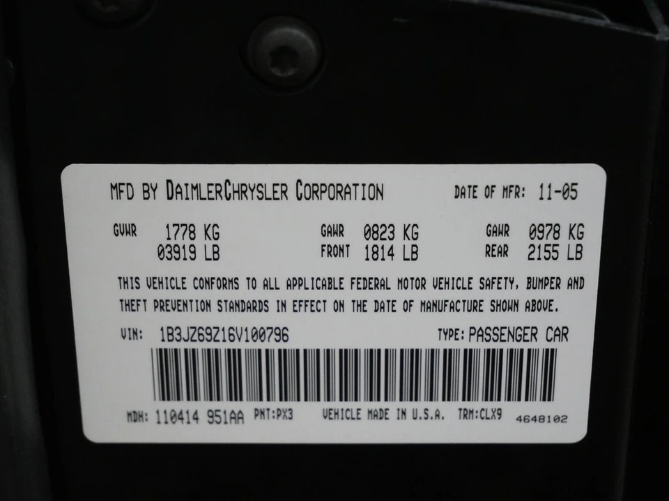 2006 Dodge Viper 3rd Gen - Image 19 of 19