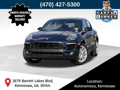 2017 Porsche Macan S