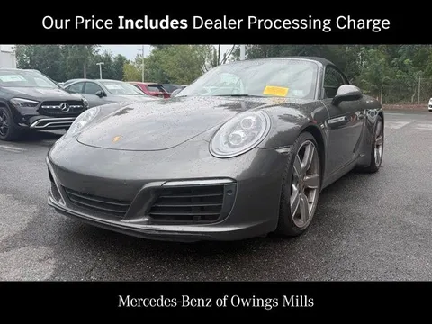 2018 Porsche 911 Carrera AWD Convertible