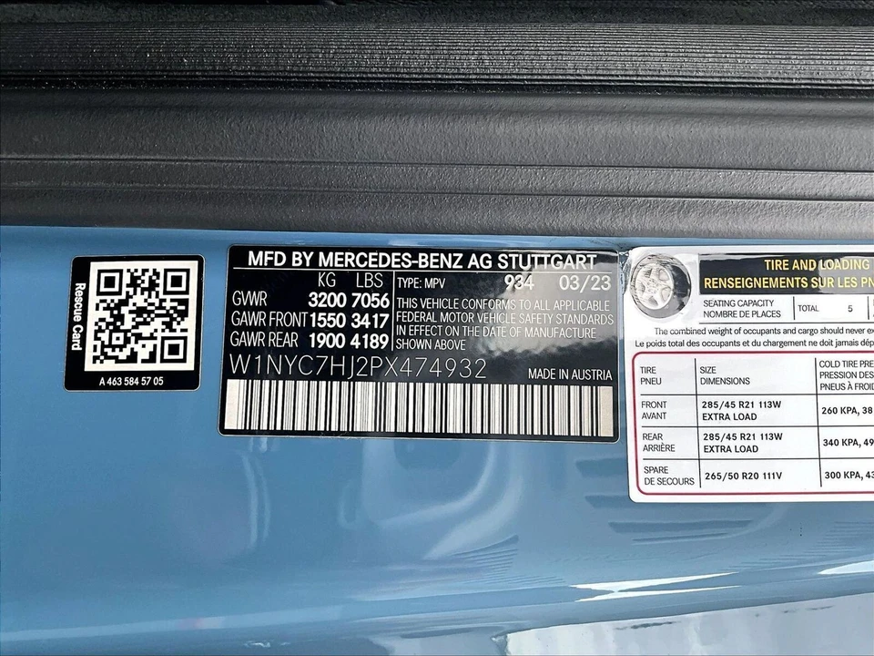 2023 Mercedes-Benz W463 G 63 AMG 2nd Gen - Image 27 of 27