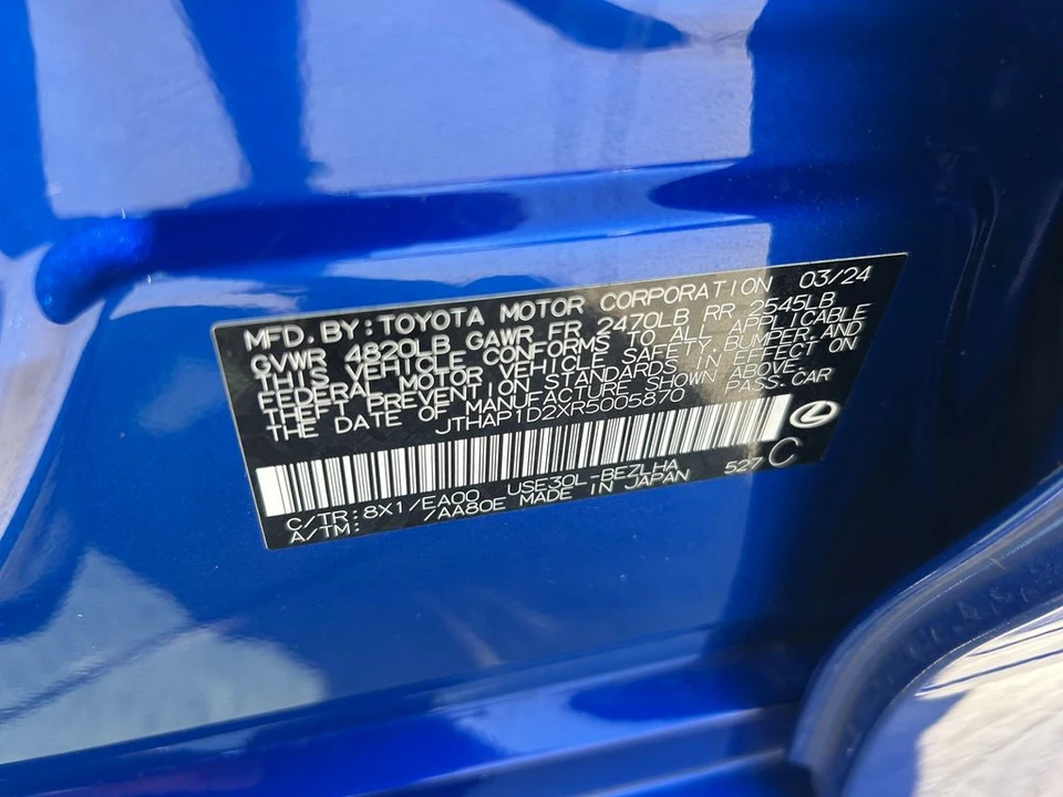 2024 Lexus IS 3rd Gen - Image 10 of 31