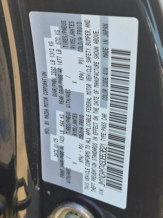 2025 Mazda ND MX-5 Miata - Image 18 of 18