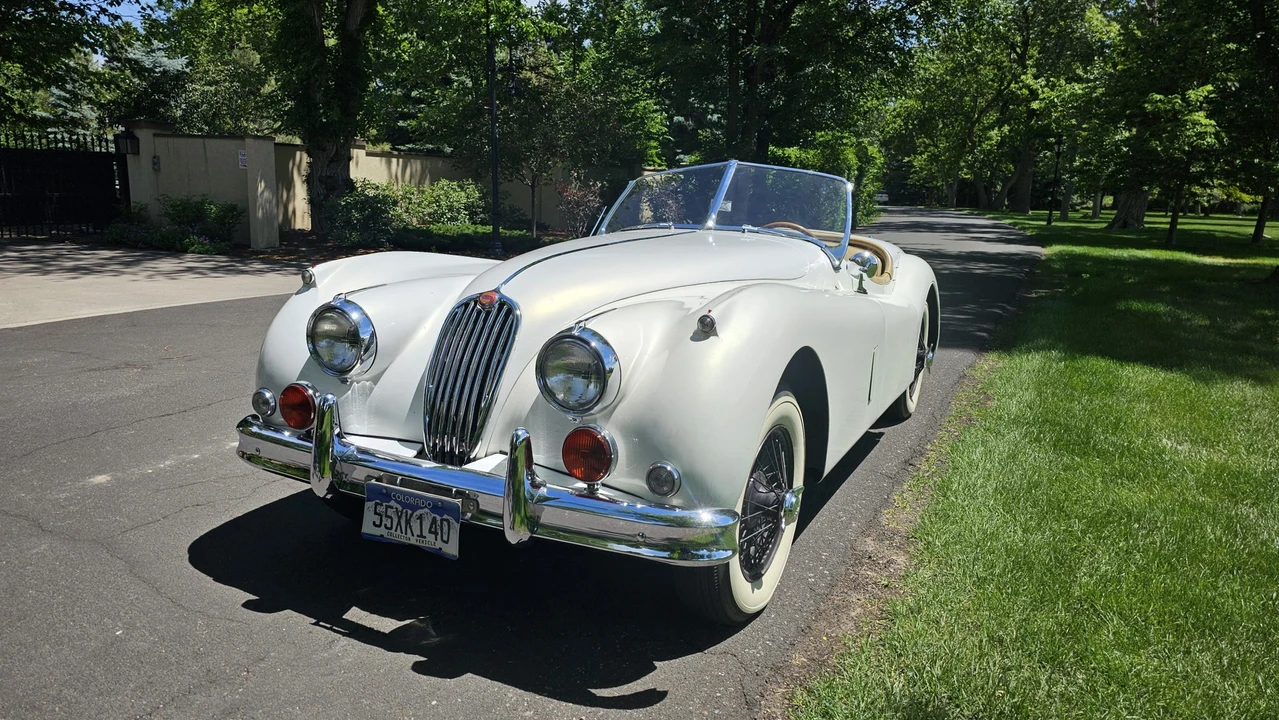 1955 Jaguar XK140 OTS Roadster - Image 5 of 31