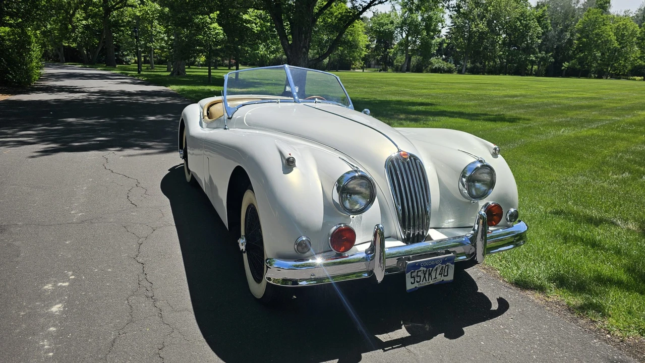 1955 Jaguar XK140 OTS Roadster - Image 16 of 31