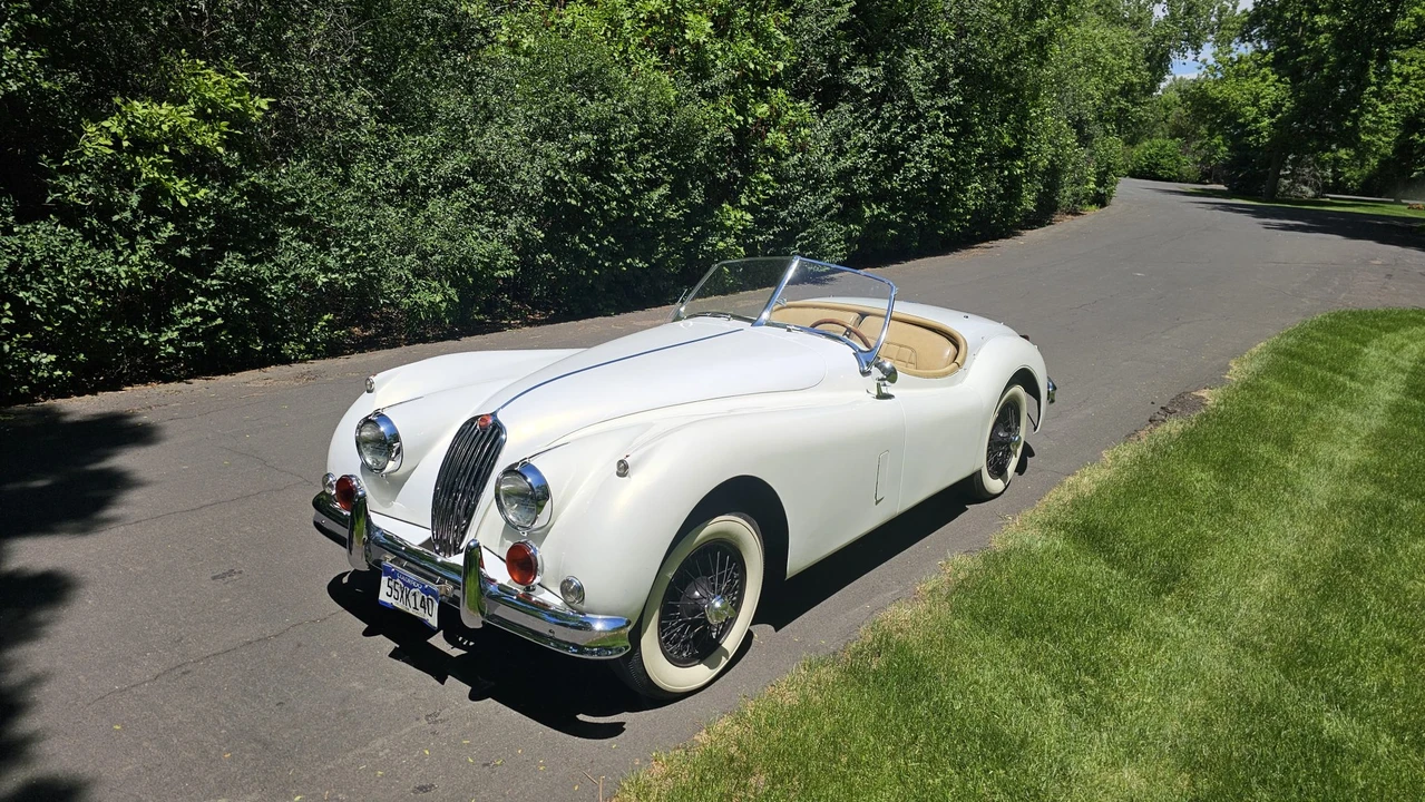 1955 Jaguar XK140 OTS Roadster - Image 6 of 31