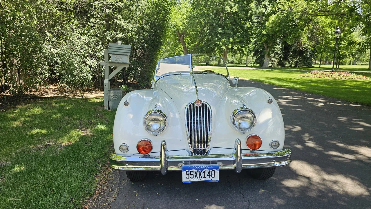 1955 Jaguar XK140 OTS Roadster - Image 13 of 31