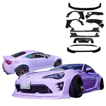 Subaru VSaero FRP AG T2 Wide Body Kit w Wings