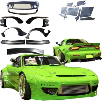 Mazda RX-7 FD3S VSaero FRP TKYO Wide Body Kit