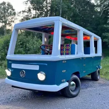 Volkswagen Bus Golf Cart Fiberglass Mold