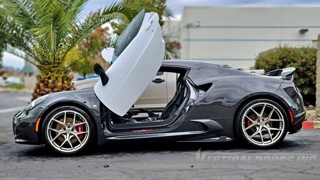 Alfa Romeo 4C Vertical Doors Kit