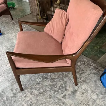 Jensen for Selig MCM Walnut Armchairs and Sofa