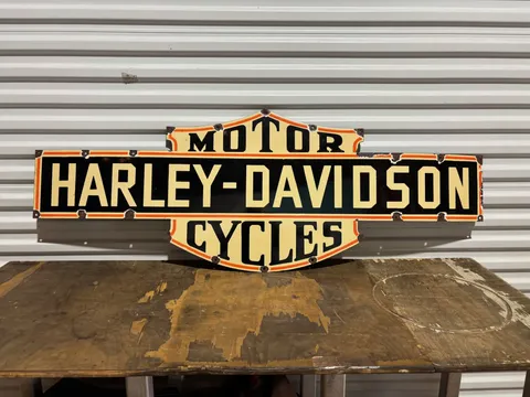 Harley-Davidson Porcelain Sign