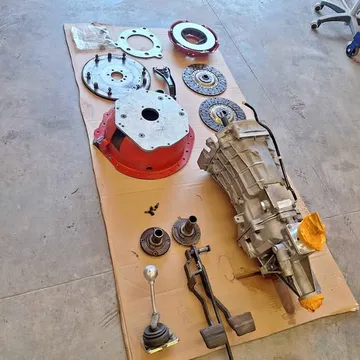 Dodge Viper T56 6-Speed Transmission with Bell Housing and Clutch Setup