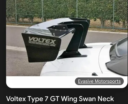 Voltex Type 7 GT Swan Neck Wing