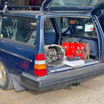Volvo 240 Parts: Penta 2.5L Stroker and Redblock M90