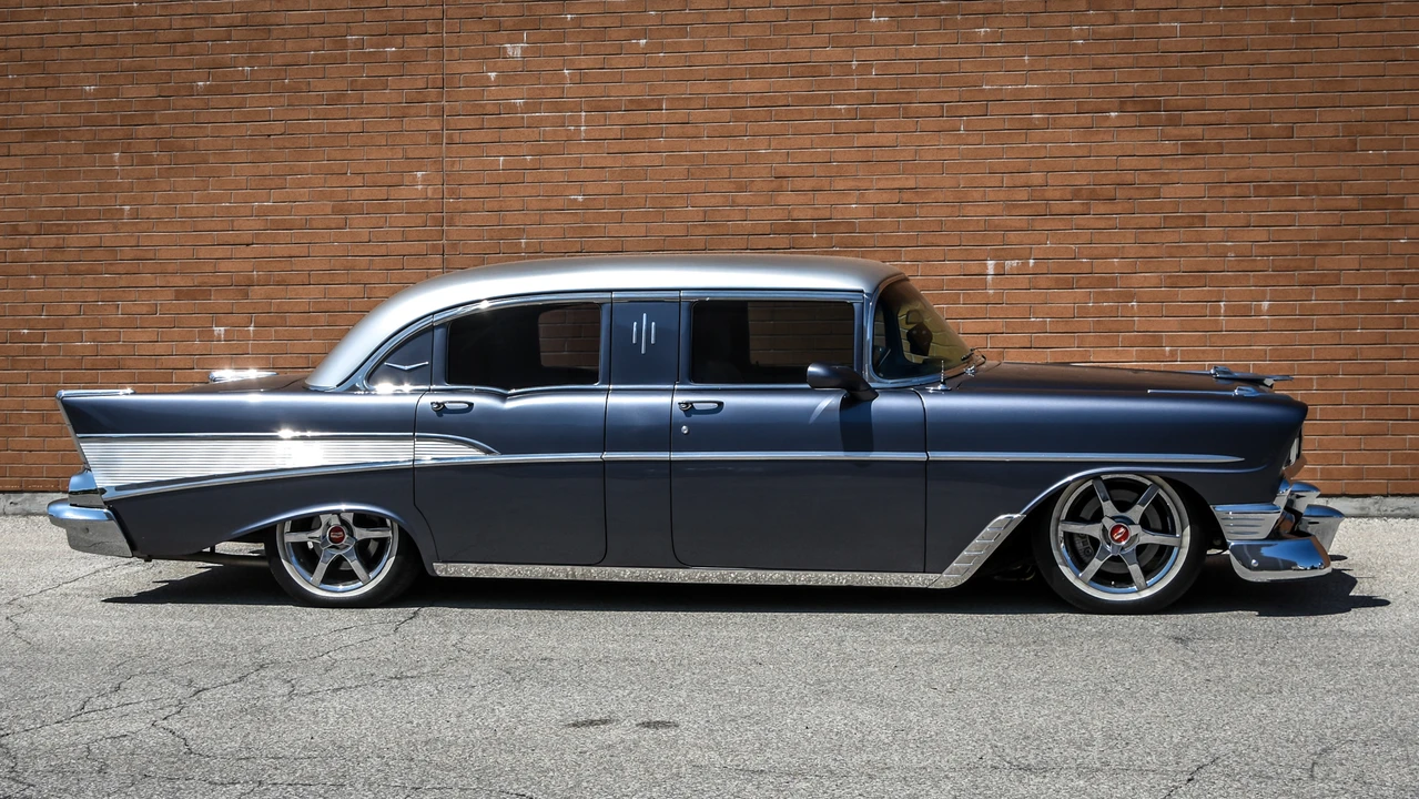 1956 Chevrolet Tri-Five Bel Air Sedan & Wagon - Image 14 of 31