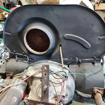 Volkswagen 1600cc Rebuilt Single Port Dual Relief Turnkey Motor with Exhaust and Bay Bus Mustache Bar