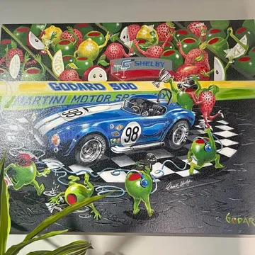 Shelby 'We Olive a Shelby' Art Print