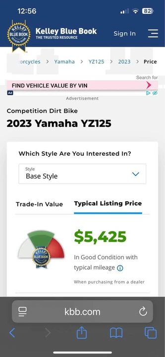 2023 Yamaha YZ - Image 10 of 10