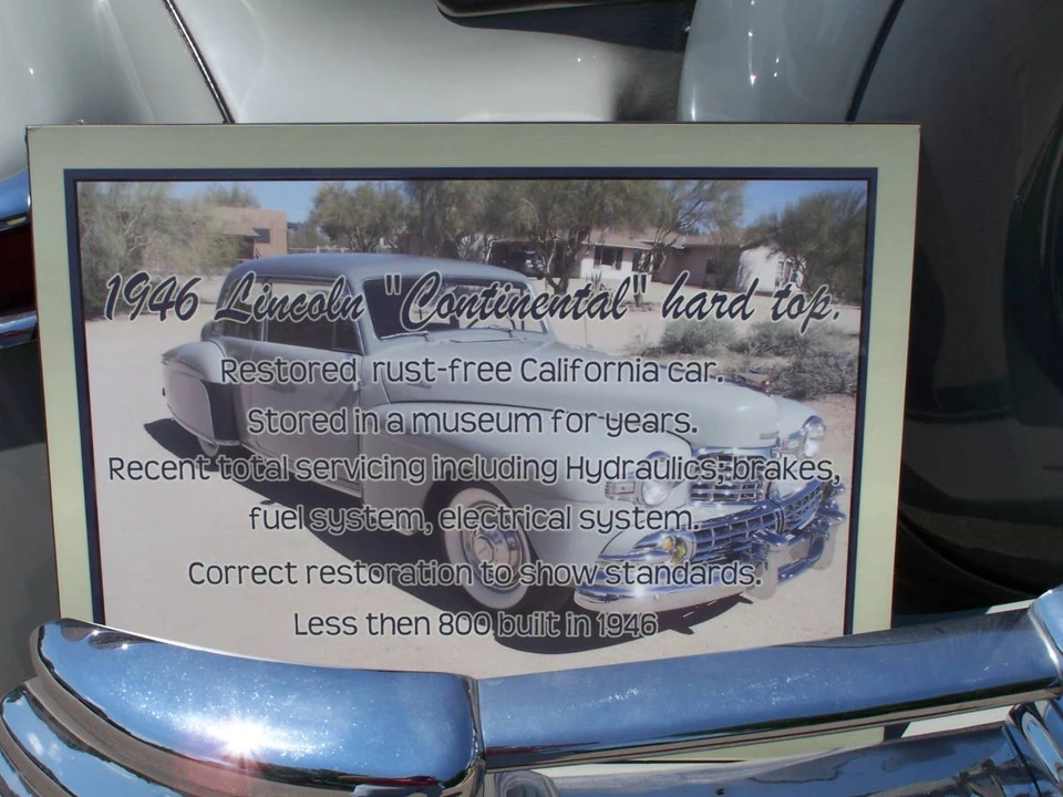 1946 Lincoln Continental 1st Gen - Image 14 of 23