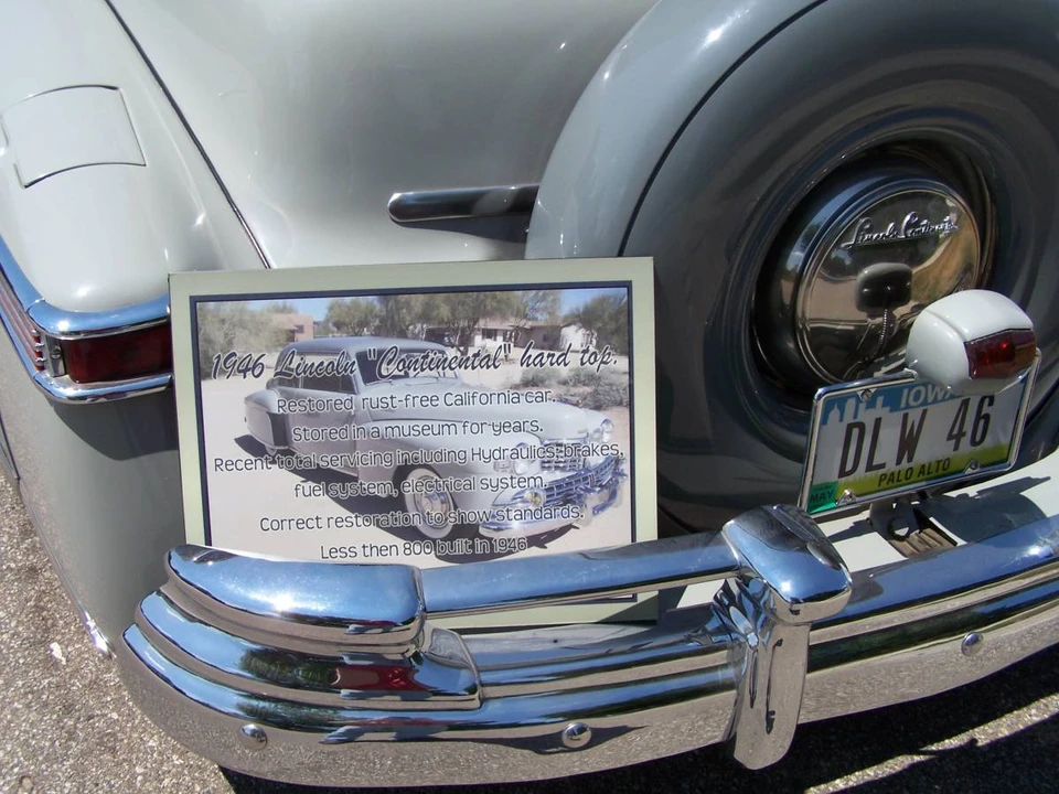 1946 Lincoln Continental 1st Gen - Image 13 of 23