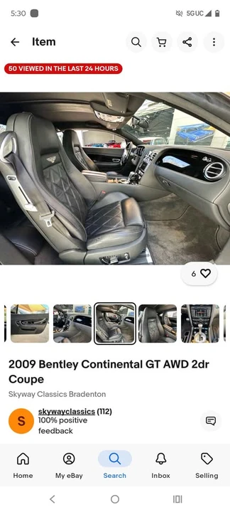 2004 Bentley Continental GT 1st Gen - Image 2 of 9
