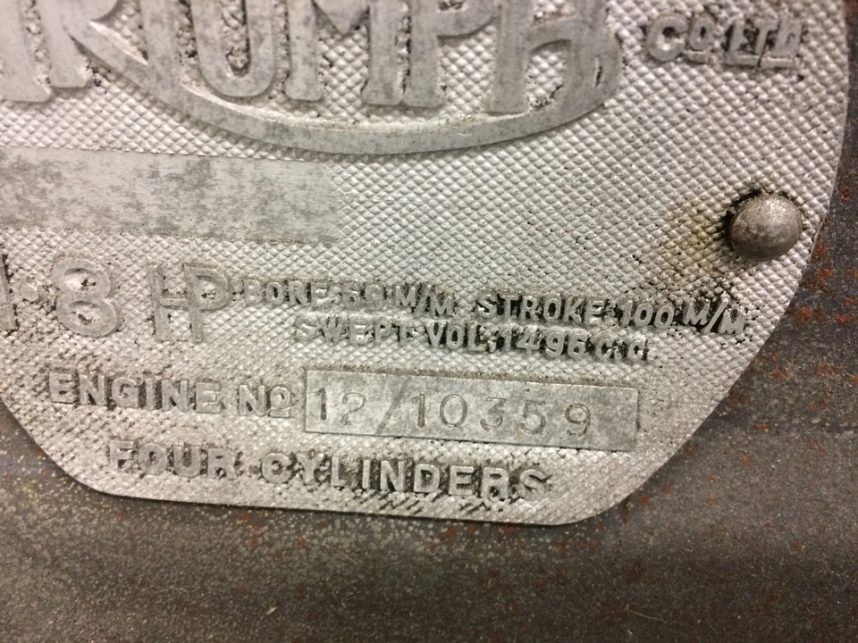 1937 Triumph Dolomite 1st Gen - Image 2 of 31