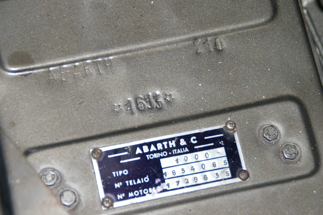 1965 Abarth 1000 - Image 2 of 5