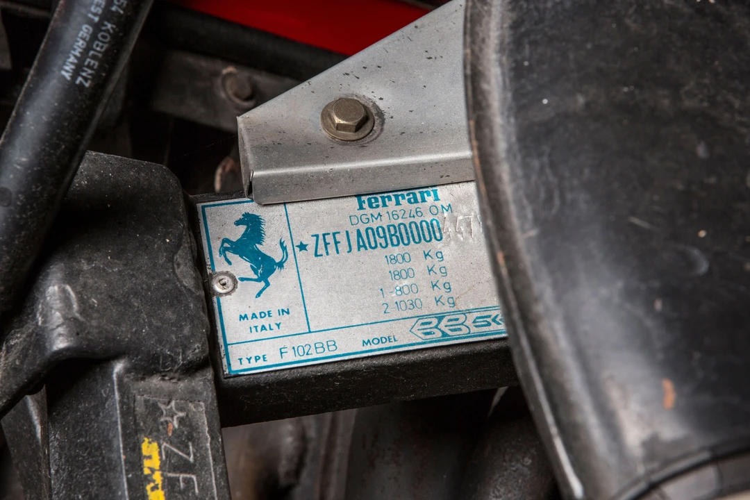 1982 Ferrari 512 BBi - Image 20 of 22