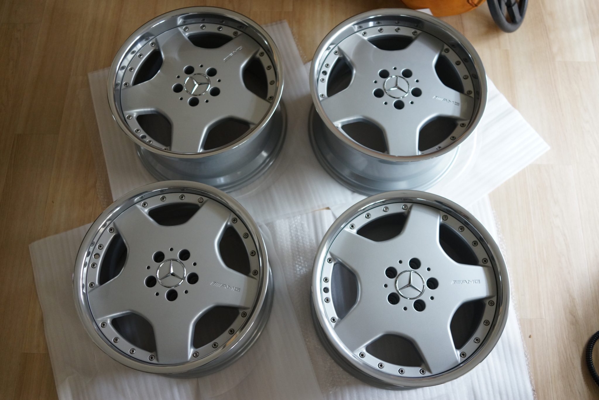 18×8.5′′ and 18×10′′ AMG Wheels by BBS for Mercedes-Benz