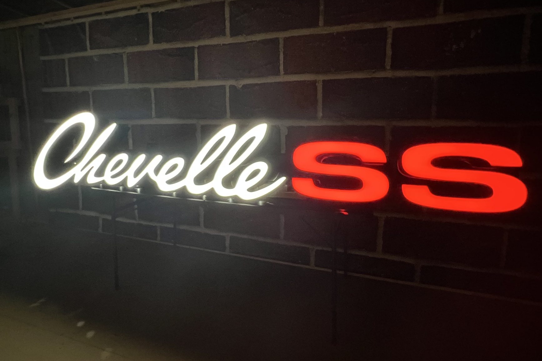 Illuminated Chevelle SS Sign