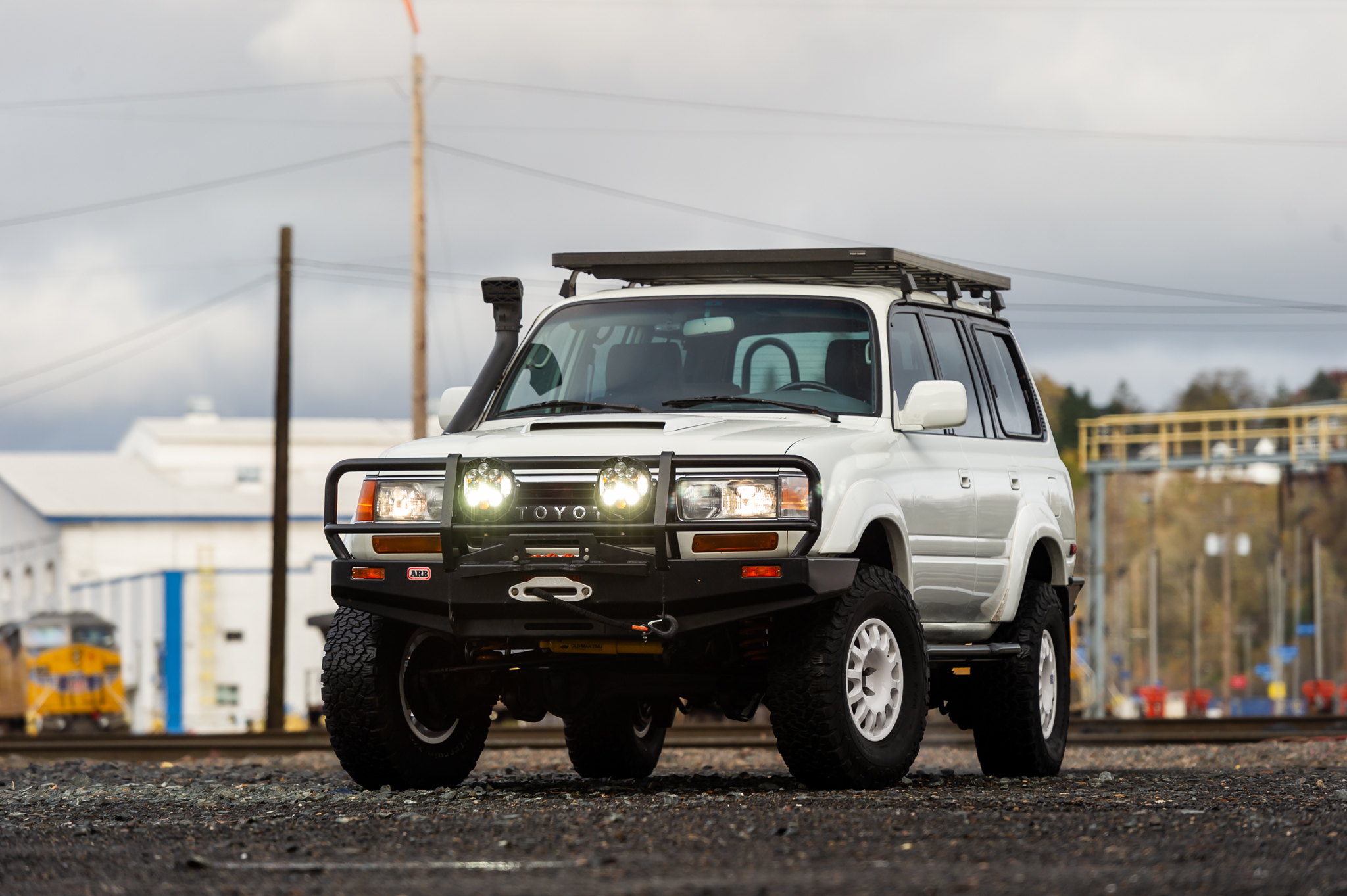 LS-Powered 1991 Toyota Land Cruiser FJ80